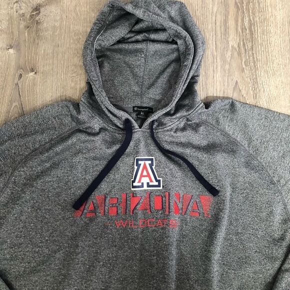 Champion Arizona Wildcats Athletic Lightweight Hoodie Sweatshirt Mens Size XL - Picture 2 of 12